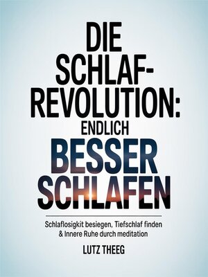 cover image of Die Schlaf-Revolution--Endlich besser schlafen